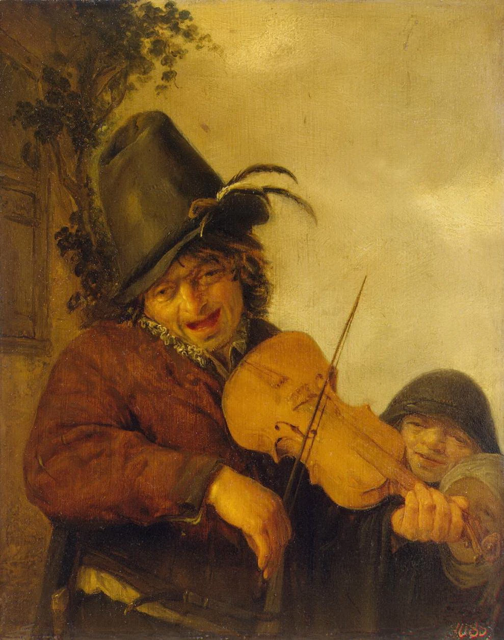 Il violinista - The Hermitage, St. Petersburg